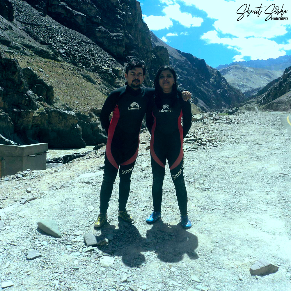 Rafting at Leh